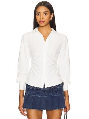 All the Ways Millie Button Up Top